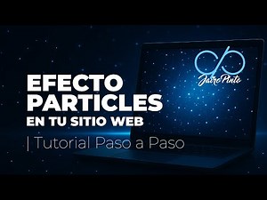 Efecto de Partículas en WordPress sin usar Plugins – Anima tu Sitio Web -- Elementor Pro