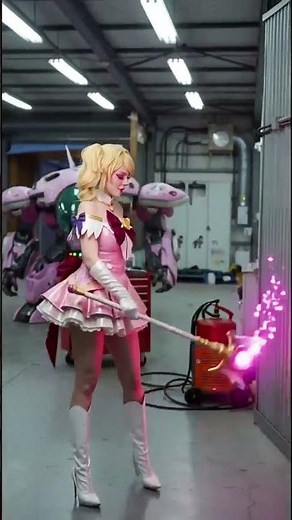 Overwatch Juno - Magical Girl Skin Full Set Cosplay Costume #cosplay