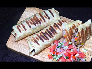Beef Burrito Recipe with Rice and Beans - Beef Burritos - Youtube