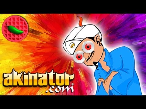 A WILD WEB GENIUS APPEARS! -- Let's Play Akinator (Free Web Game)