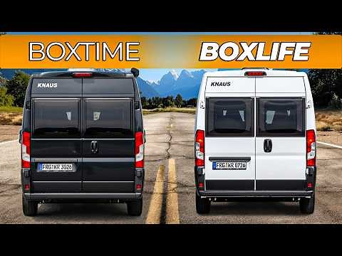 Camper comparison! KNAUS BoxTime vs. BoxLife - Which is better?