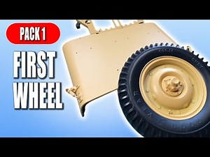 SAS Willys Jeep Build — Pack 1 | Agora Models 1:8 Scale
