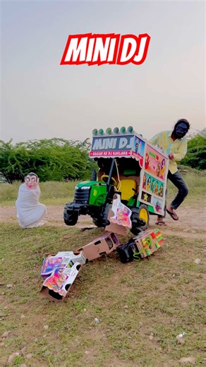 Remote Control Mini DJ Trucks😱!! Accident Small Dj Pickup !! #dj #djtruck #minidjtruck #djsong