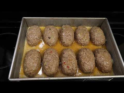 EASY BAKED BEEF SALISBURY STEAKS BEGINNER FRIENDLY FULL RECIPE