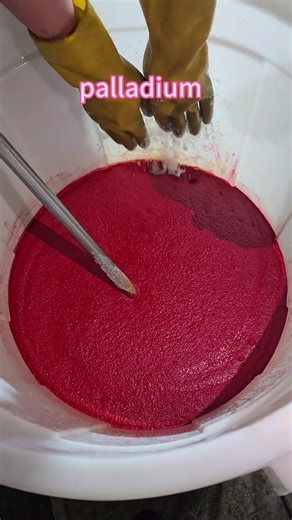 Refining 99.99% Pure Palladium and Recycling Precious Metals