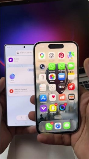 Android to iPhone Data Transfer #iphone #samsung