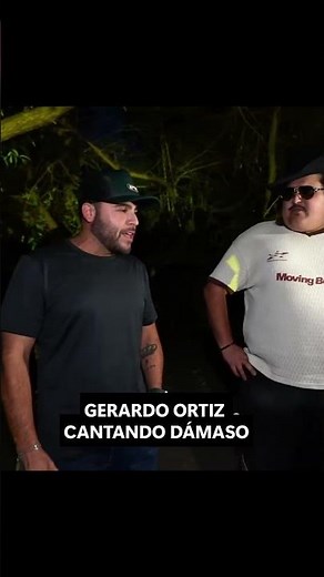 Gerardo Ortiz cantando Dámaso en vivo