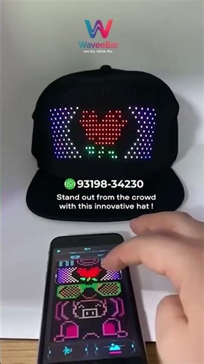 🔥 Upgrade your vibe with the coolest LED Hat in India!