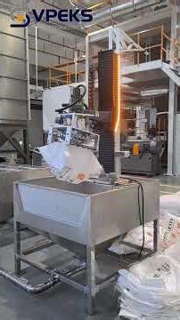 Column Robot Debagging and Bag Unpacking Machine