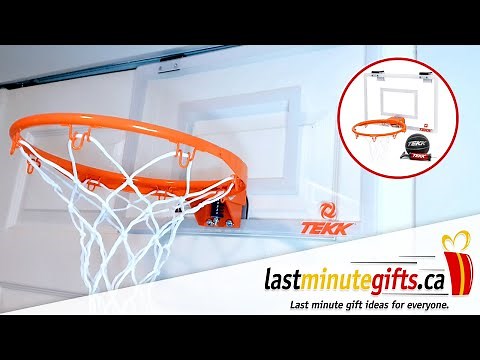 Tekk Monster Jam Mini Basketball Hoop Pro Edition - Hang Over Door - Amazon Unboxing and Assembly