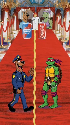Cartoon Dog 🆚 Ninja Turtle 🤯🔥Who Wins This Battle?