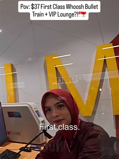 Whoosh Bullet Train Experience: First Class Indonesia