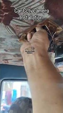 How To Car 🚗 Cctv Camera 📸 Install