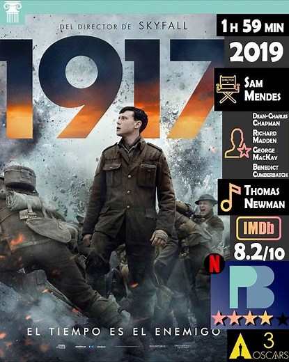 1917 | Tráiler HD Castellano (2019) | Peliculasbien