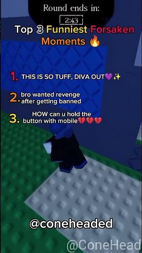 Top 3 Funniest Forsaken Moments 🔥