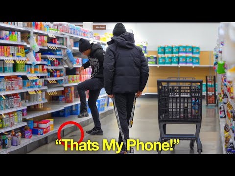 BREAKING GANGSTERS’ PHONES IN THE HOOD!! *MUST WATCH*