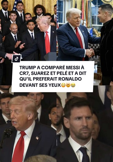 Trump, Messi et la Comparaison avec Ronaldo