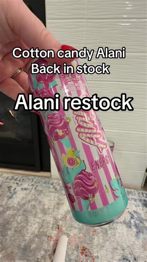 Alani Energydrinks Restock: Cotton Candy Flavor Available