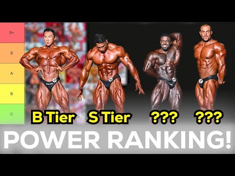 2025 Classic Physique Bodybuilders Power Ranking (Tier List)