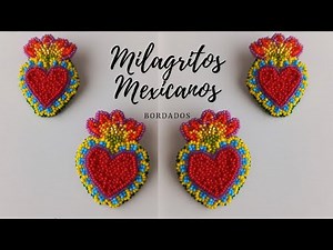 Mexican Miracles - Earrings - Embroidery