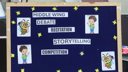 Vidhyashram on Instagram: "The Middle Wing of Vidhyashram International School hosted "Voices of Young Minds," a celebration of debate, storytelling, and recitation. Students showcased their exceptional linguistic and oratory skills in various categories, including English and Hindi debates on topics like exams, eco-friendliness, social media, and cultural roots. Storytelling sessions featured timeless tales like " Action speaks louder than words" and stories of Birbal, Paramveer Chakra awardees