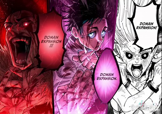 Time-lapse of the triple domain expansion #jjk #yuta #tripledomainexpension #mangapanel #timelapse #mangacolor #jujutsukaisen #fanart #drawing #manga