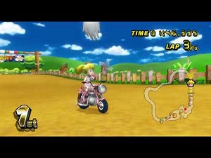 Mario Kart Wii - 150cc Mushroom Cup Grand Prix (Peach Gameplay, Zip Zip) [HD 1440p 60fps]