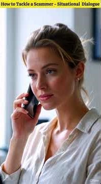 English Conversation | Real-life Dialogue | How to Respond When A Scammer Calls #englishspeaking