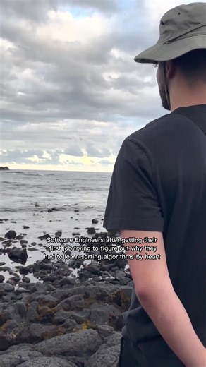 you’re telling me I can just do Arrays.sort() now?? #tech #programming #coding #computerscience #college #techtok