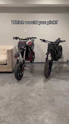 Electric Yamaha YZ85 Supermoto vs Surron: Which Would You Pick?