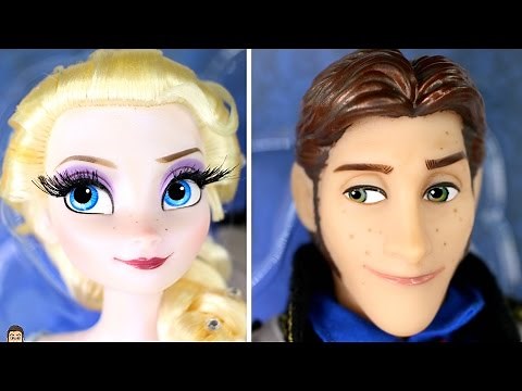 FROZEN Elsa & Hans DISNEY Fairytale Designer Collection Doll REVIEW | Heroes & Villains Part 1!