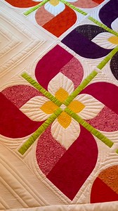 897 reactions · 32 shares | Laurie’s beautiful flower-themed quilt will leave you in awe. She used the Windswept pattern by On Williams Street. Hidden Woodland Quilting and her #APQS machine made the final touches with custom quilting.  | APQS | Facebook
