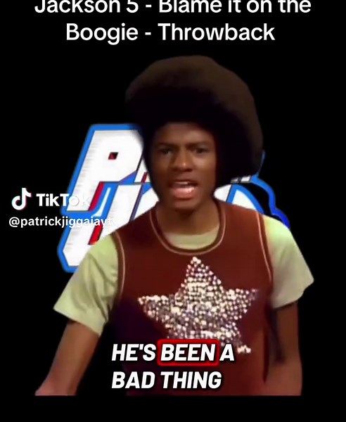 The Jacksons- Blame It On The Boogie- 1978📍 In this song, The Jacksons are dancing machines that can't help grooving all night long. There is a hint of storyline about leaving a girl behind (