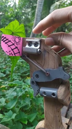 Slingshot with Rail and Sun Drawing