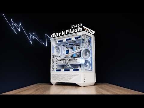 This Darkflash Case Deserves More Attention | DY460 | 9800X3D | Powercolor RX 9070 XT Build