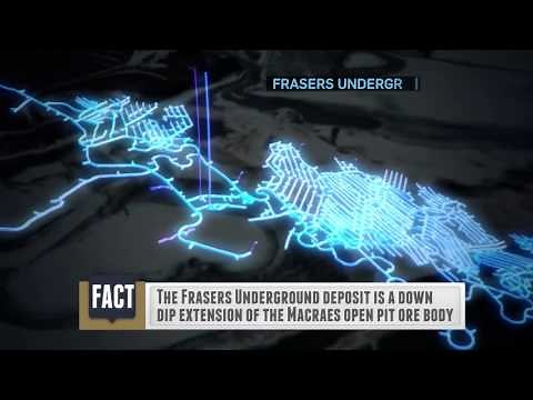 Modern Underground Mining - Oceana Gold, Frasers Mine.