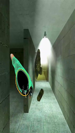 SCP-096 Was Climbing the Stairs Faster Than I Could Back Up #SCP096 #Gmod #GarrysMod
