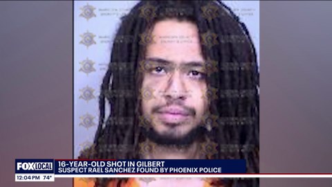 Teen shot in Gilbert; suspect found by Phoenix PD