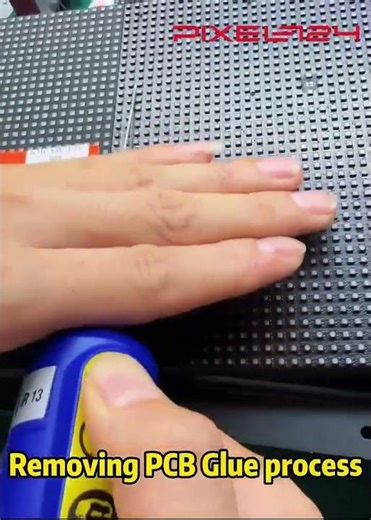 Why Proper Adhesive Removal Matters in Indoor LED Module Repair | Pixel724