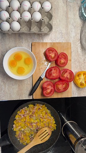 45 min to 25 sec #pomidoryumurta #tomato #timelapse #cookingshow #cooking
