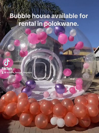Bubble House Rental in Polokwane | Ideal for Babyshowers & Birthday Parties