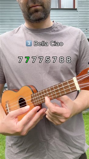 Boris Mogilevski on Instagram: "3 Hit Songs – 1 String, 1 Finger! No chords. No excuses. Just play. 😎 Which one was your fav? #ukulele #tutorials #ukuleletutorial #ukulelecover #learnukulele"