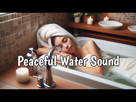 Peaceful Water Ambience for Sleeping and Dreaming || Faucet Water Sound