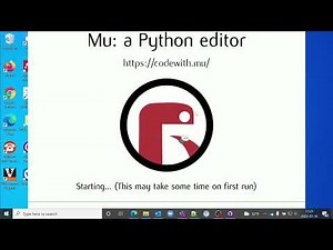 039d Setting the mode on the Mu editor