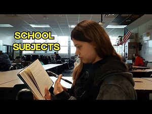 School Subjects in English 🏫 | Beginner's Vocabulary Guide for ESL Students