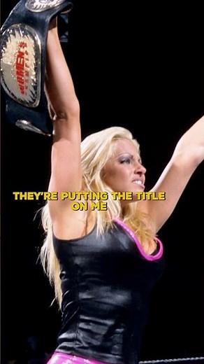 Trish Stratus On Winning Her 1st WWE Women's Title