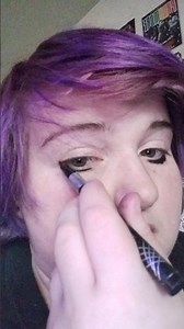 Emo Eyeliner makeup tutorial #emo #makeup #tutorial