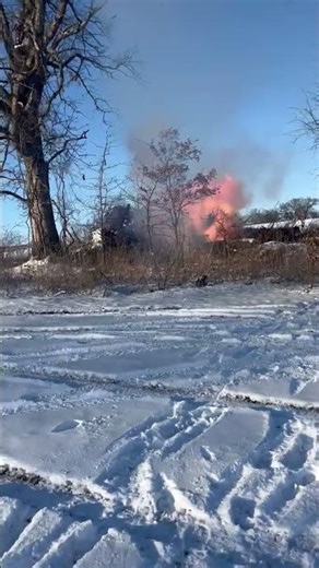 Propane can explosion