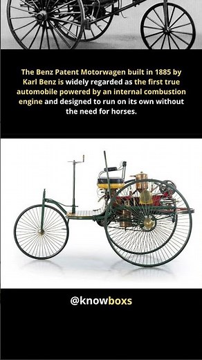 Benz Patent Motorwagen – The First True Automobile