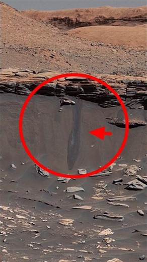 NASA's Mars Rover Captured Something Strange on Mars! Curiosity #Shorts #Mars #spacescience